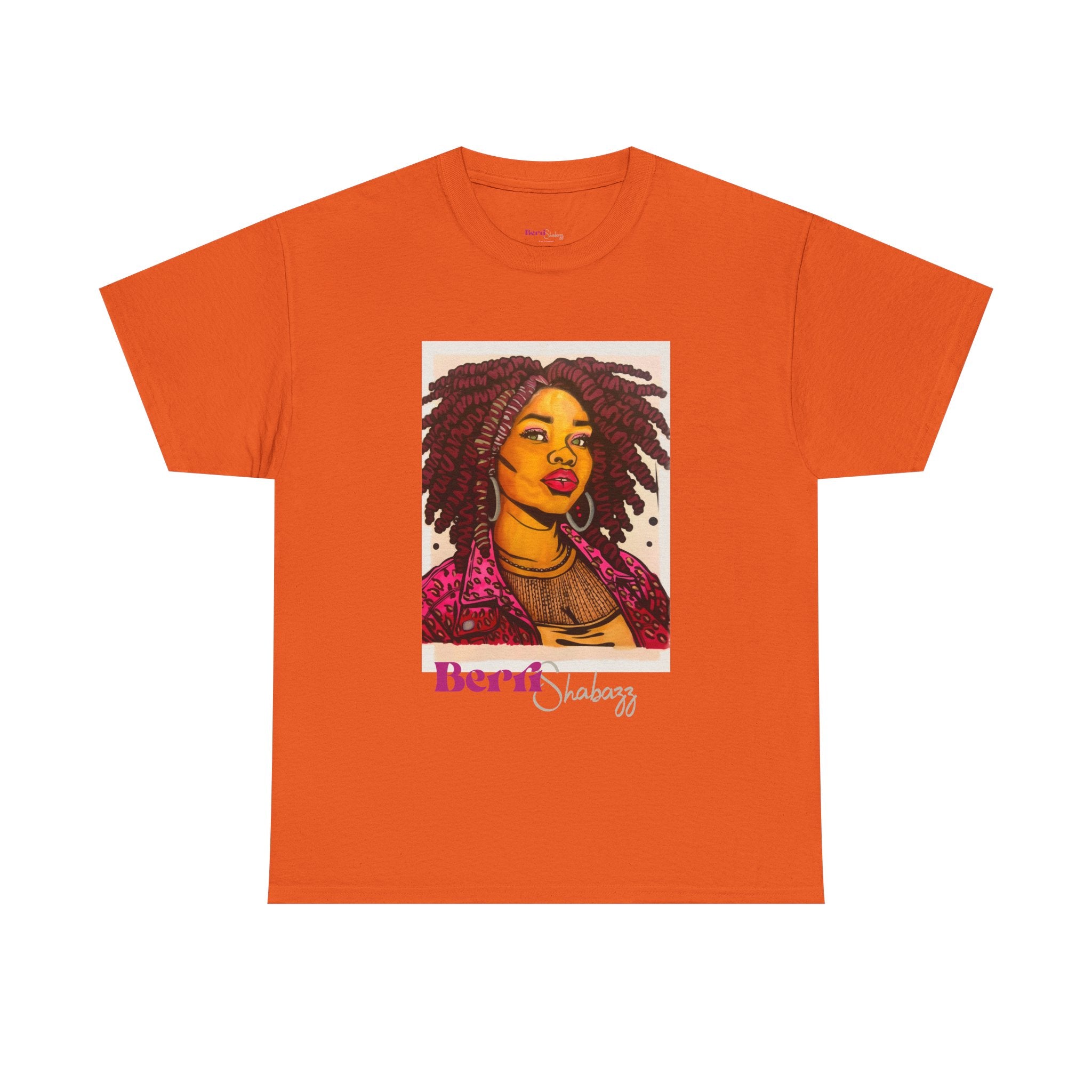 Black Girl with Dreads Graphic Tee — Berri Shabazz Art