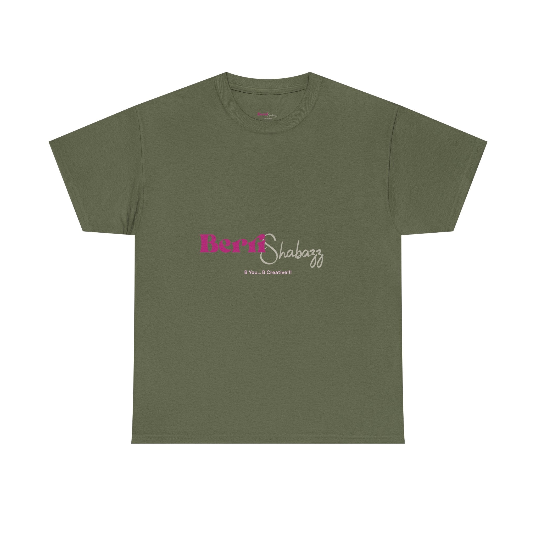 Berri Shabazz Logo Tee — Branded Logo T‑Shirt
