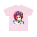 Berri Shabazz Graphic Tee — Colorful Afro Pop Portrait with “Be You. Be Creative!” Slogan