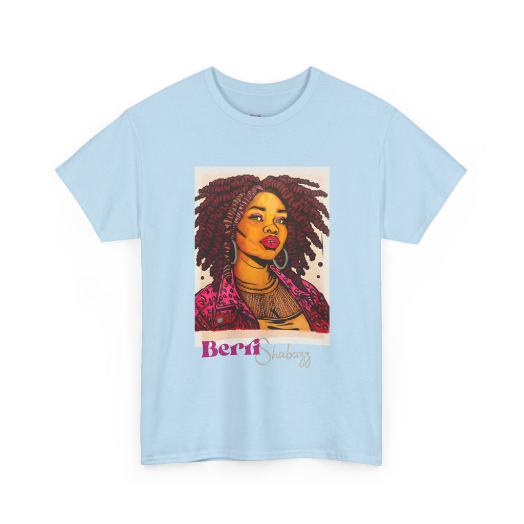 Black Girl with Dreads Graphic Tee — Berri Shabazz Art