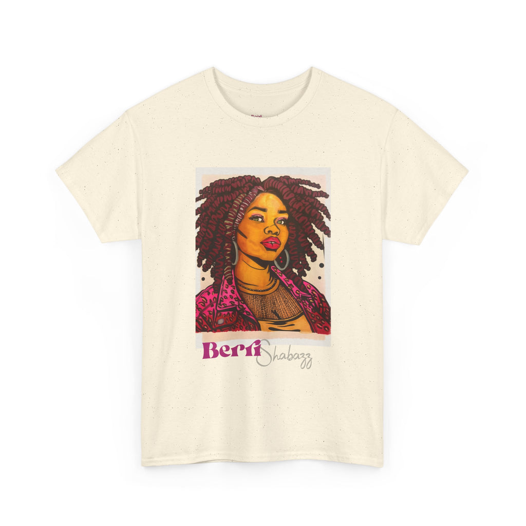 Black Girl with Dreads Graphic Tee — Berri Shabazz Art