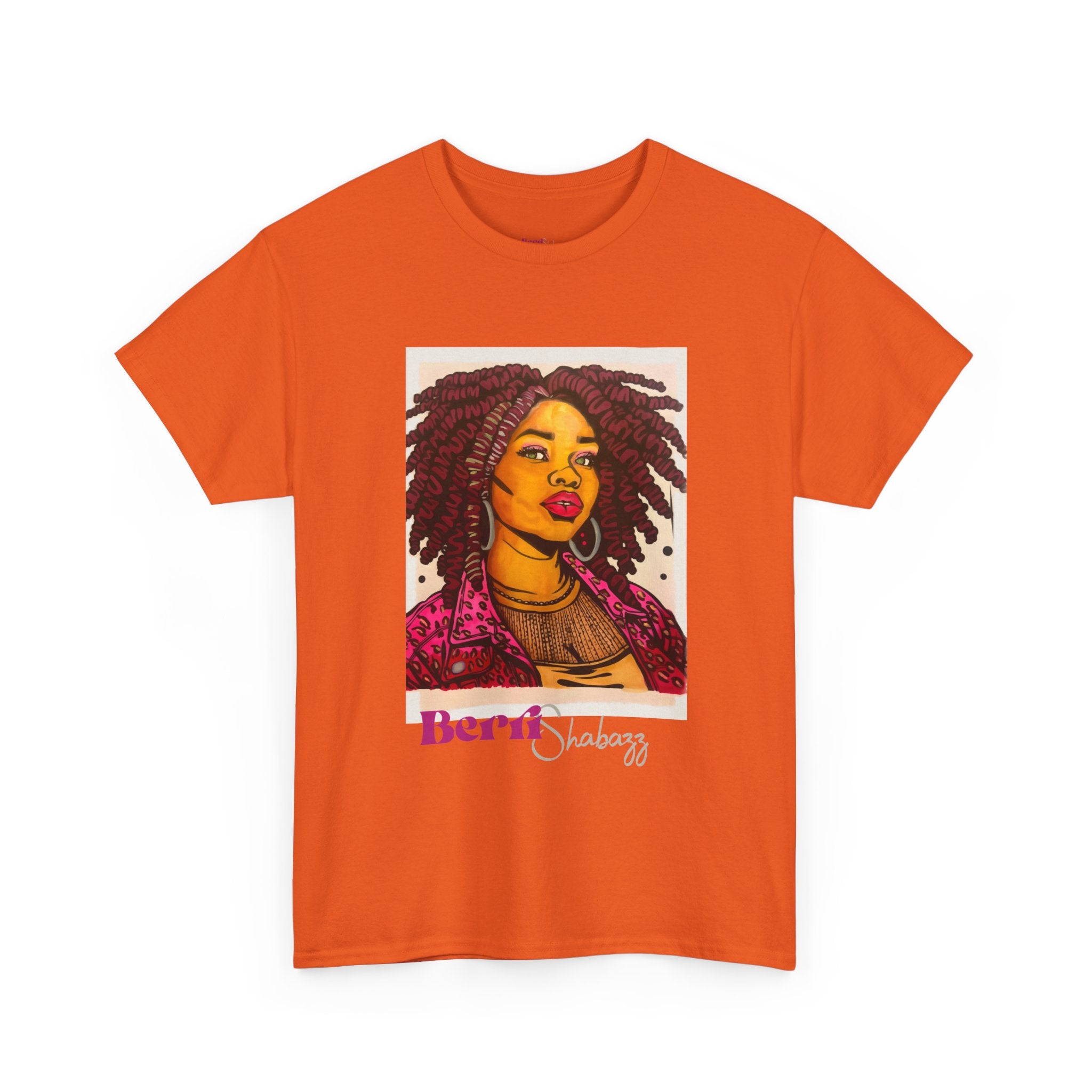 Black Girl with Dreads Graphic Tee — Berri Shabazz Art