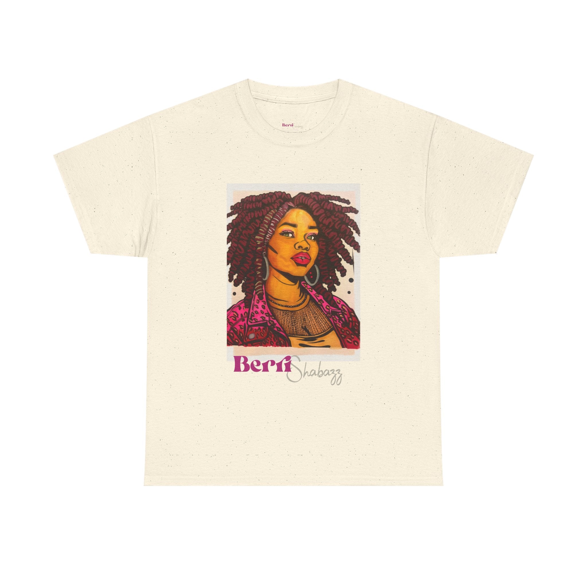 Black Girl with Dreads Graphic Tee — Berri Shabazz Art