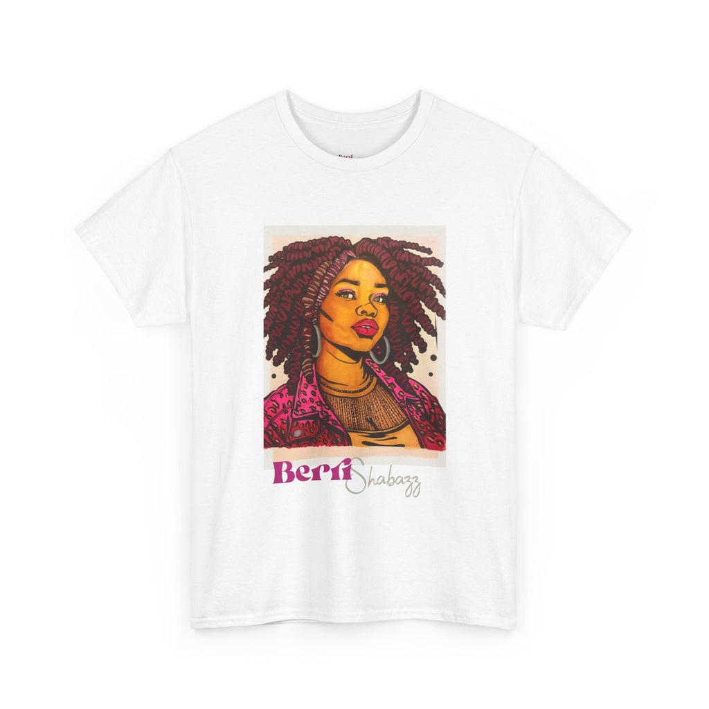 Black Girl with Dreads Graphic Tee — Berri Shabazz Art