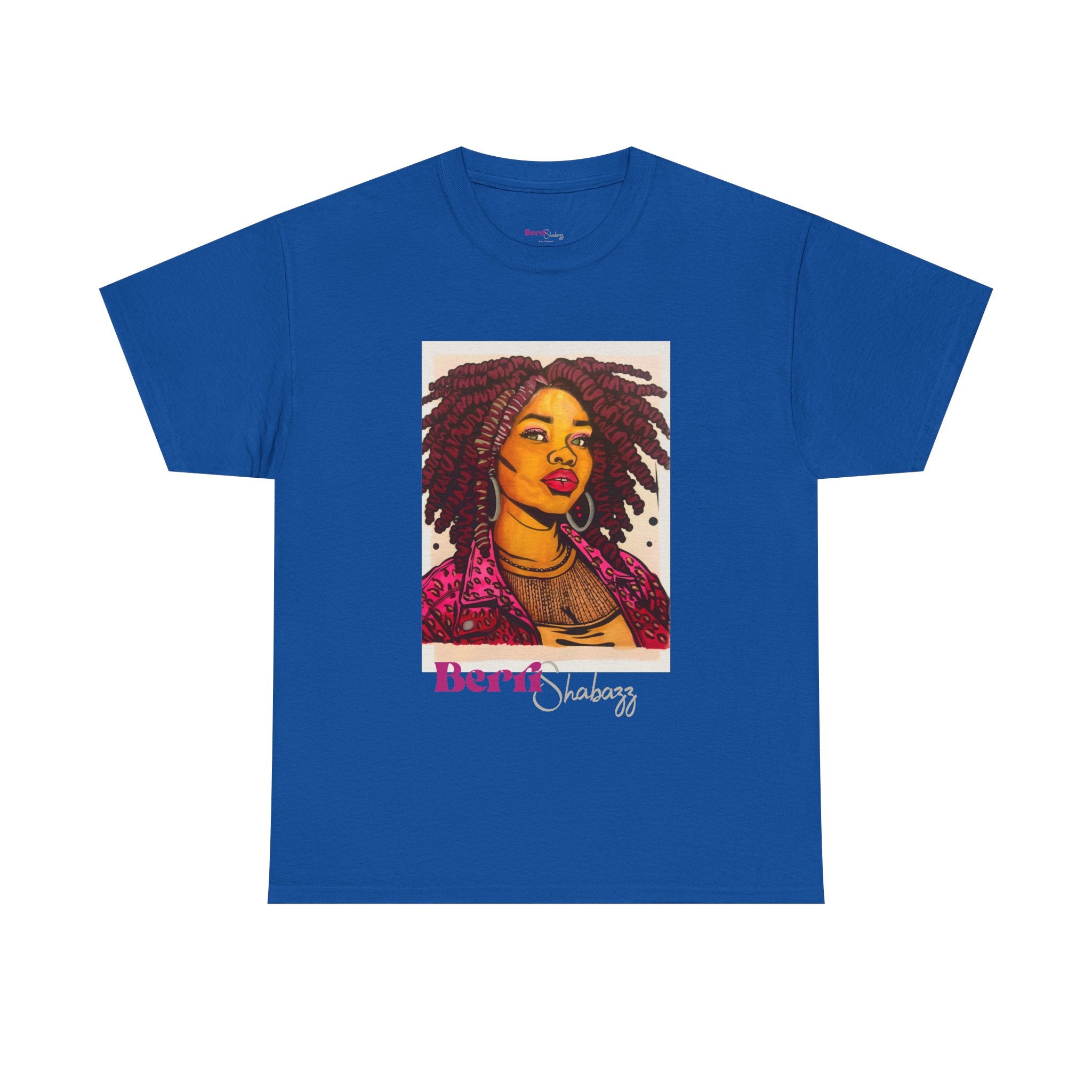 Black Girl with Dreads Graphic Tee — Berri Shabazz Art