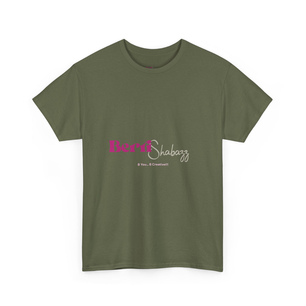 Berri Shabazz Logo Tee — Branded Logo T‑Shirt