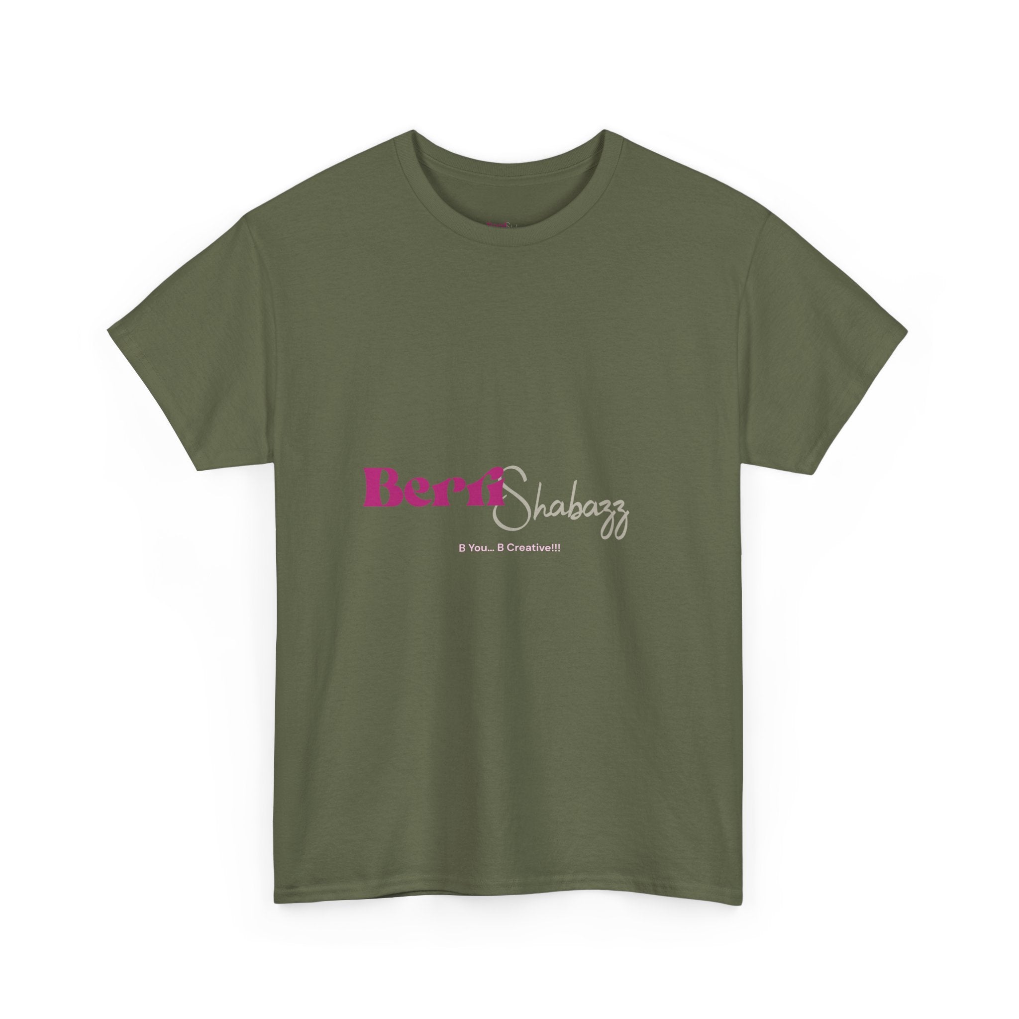 Berri Shabazz Logo Tee — Branded Logo T‑Shirt