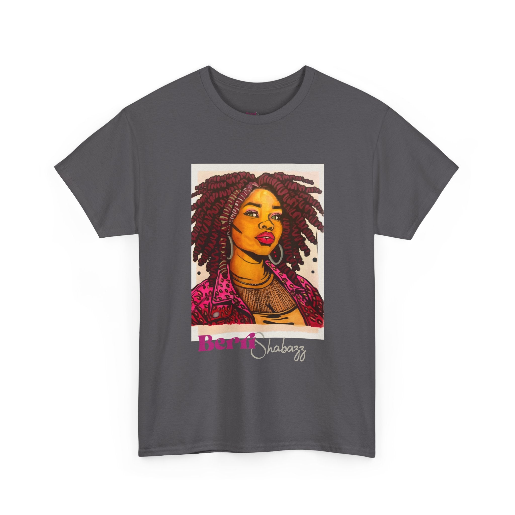 Black Girl with Dreads Graphic Tee — Berri Shabazz Art